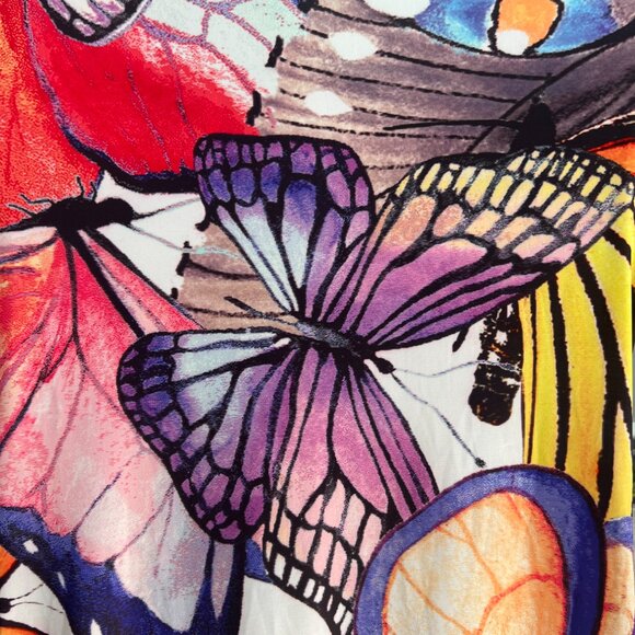 NEW Fashion Nova Butterfly Desire Printed Bodycon Dress Size XS - Picture 5 of 7